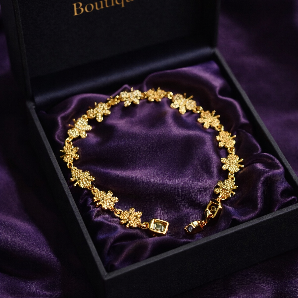 Mariposa Crystal Butterfly Bracelet